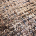 Tapete decorativo Bazhars Electro gris 160x230 cm, alfombra de viscosa con acabado elegante ideal para sala o recámara