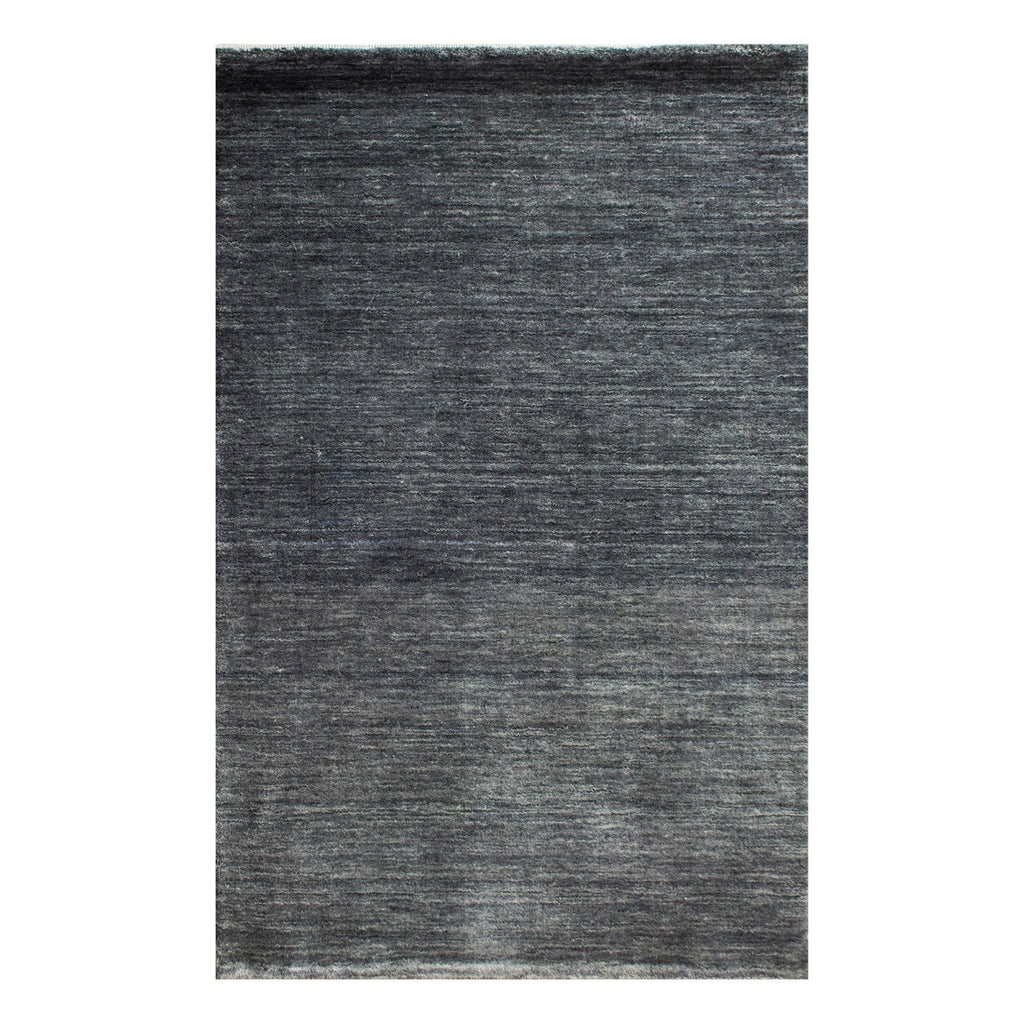 Tapete decorativo Bazhars Primavera Super gris 250x300 cm, pieza única de lana con diseño elegante ideal para sala o recámara