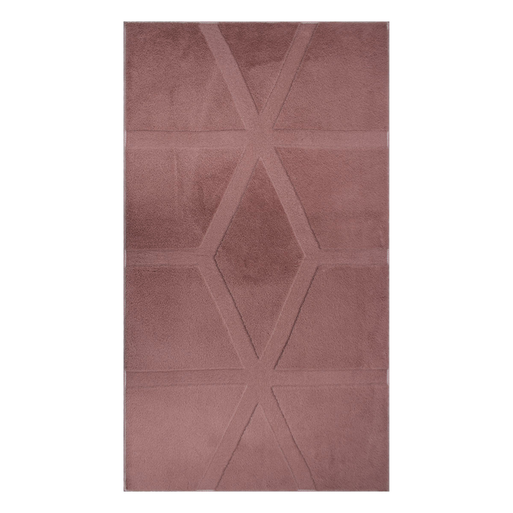 Tapete Decorativo Costado de Cama Nordic Rosa 60x110 cm