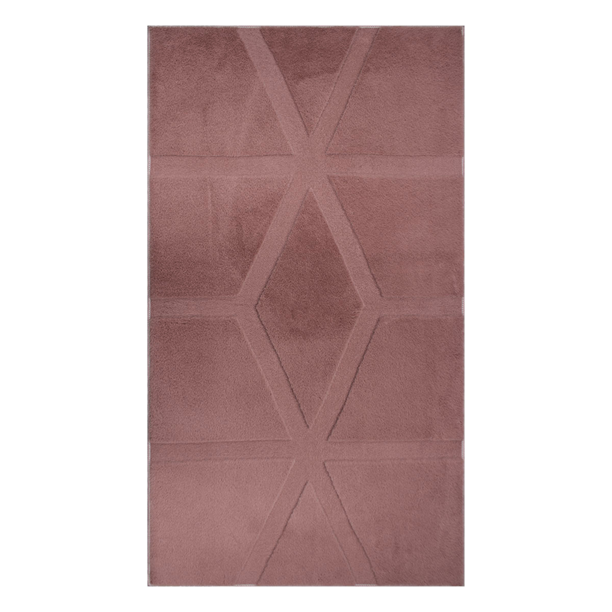Tapete Decorativo Costado de Cama Nordic Rosa 60x110 cm
