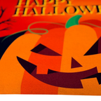 Tapete entrada Halloween Rubber 40x60 cm con textura resistente y diseño contemporáneo ideal para entrada en espacios modernos
