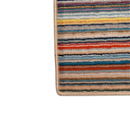 Tapete de entrada Nilo multicolor 40x60 cm, felpudo resistente con diseño decorativo ideal para puerta principal o exterior