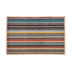 Tapete de entrada Nilo multicolor 40x60 cm, felpudo resistente con diseño decorativo ideal para puerta principal o exterior