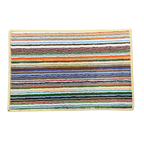 Tapete de entrada Nilo multicolor 40x60 cm, felpudo resistente con diseño decorativo ideal para puerta principal o exterior
