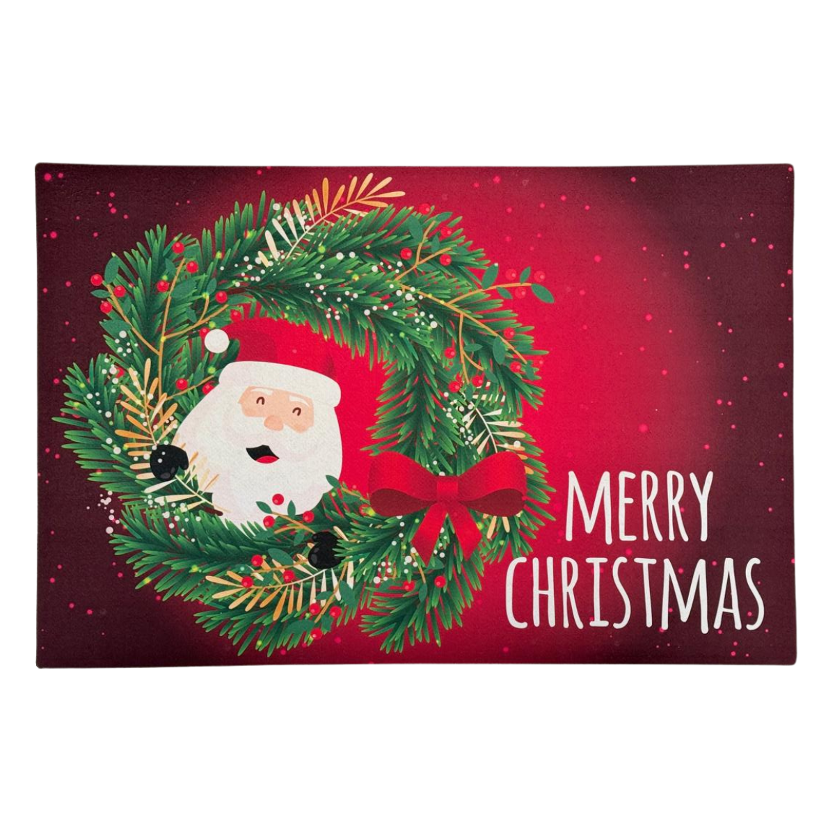 Tapete Entrada X-mas Corona  40X60 cm