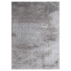 Tapete Shaggy Tulip gris 160x230 cm con fibras suaves y acabado esponjoso que brinda confort y calidez en ambientes interiores