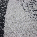 Tapete decorativo Urban Formas gris 120x170 cm, alfombra moderna con diseño geométrico ideal para sala o recámara