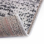 Tapete decorativo Urban Formas gris 120x170 cm, alfombra moderna con diseño geométrico ideal para sala o recámara
