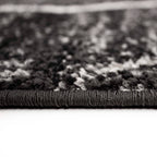 Tapete Urban triángulos gris 120x170 cm con textura suave y diseño contemporáneo ideal para sala o recámara en espacios modernos