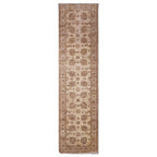Tapete Bazhars Ziegler pieza única 79x295 cm con textura natural y diseño contemporáneo ideal para sala o recámara en espacios modernos