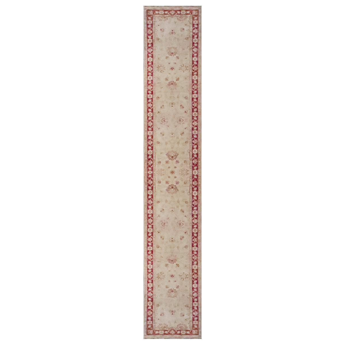 Tapete Bazhars Chobi pieza única 83x477 cm con textura natural y diseño contemporáneo ideal para sala o recámara en espacios modernos