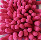 Tapete baño Shaggy Coral rosa 50x80 cm con textura suave y diseño contemporáneo ideal para baño en espacios modernos