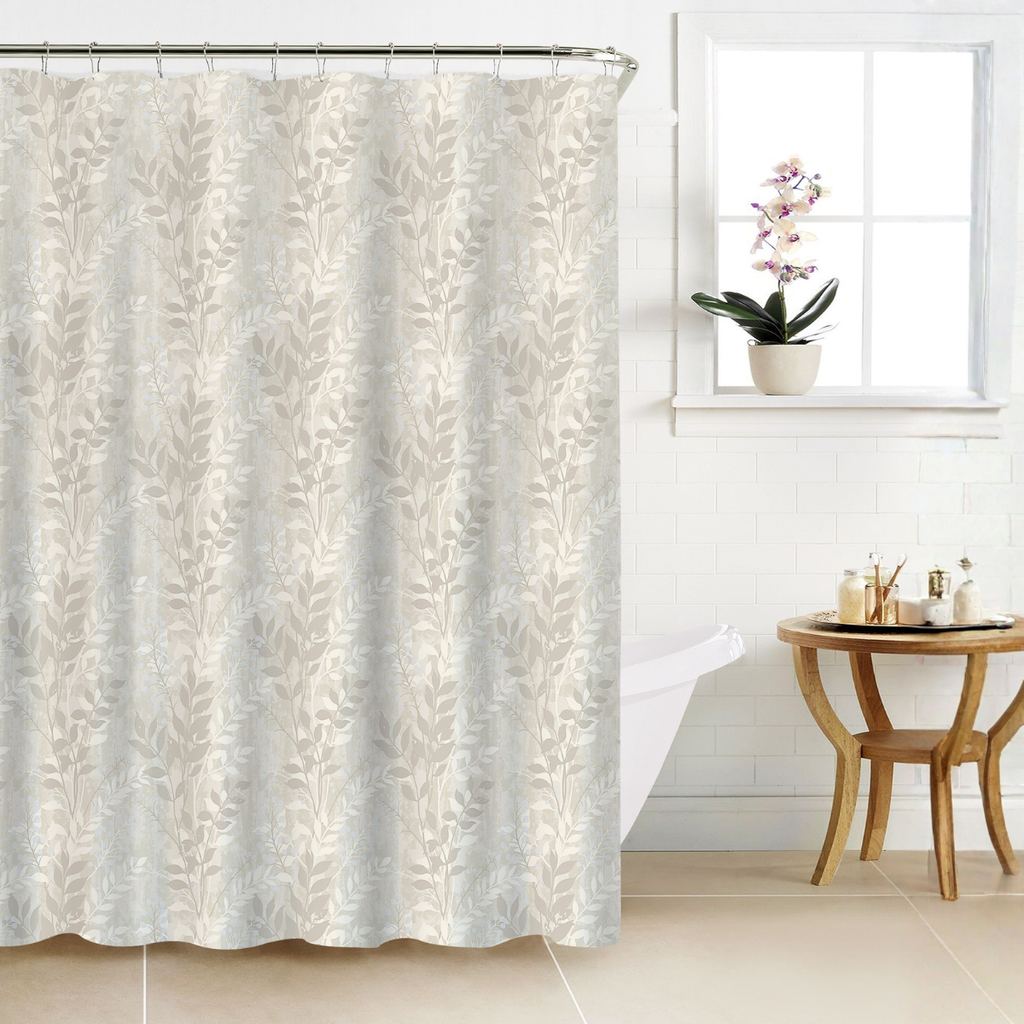 Cortina De Baño Poliéster Huerto 180x180 cm