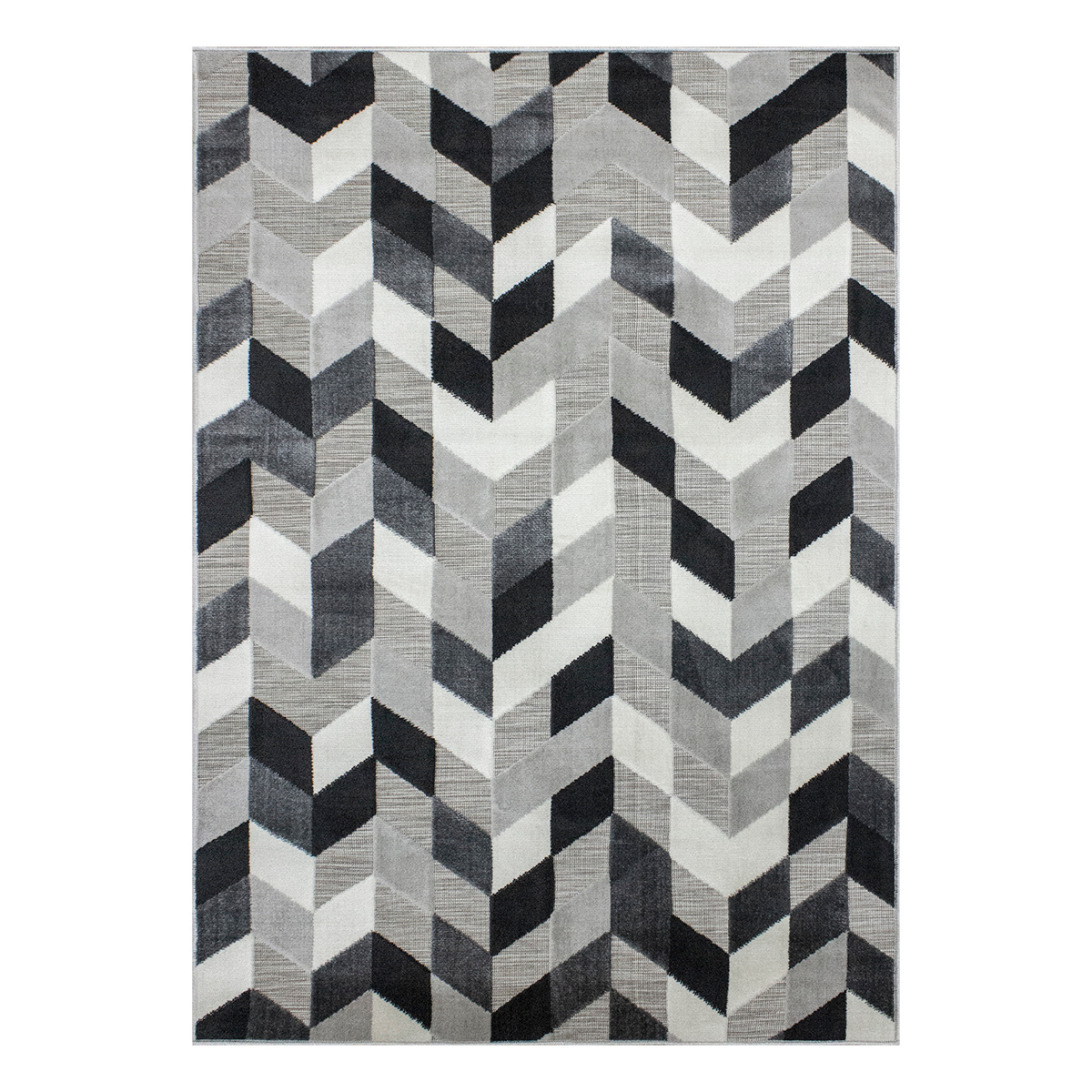 Tapete Decorativo Shift Chevron Gris 160x230 cm