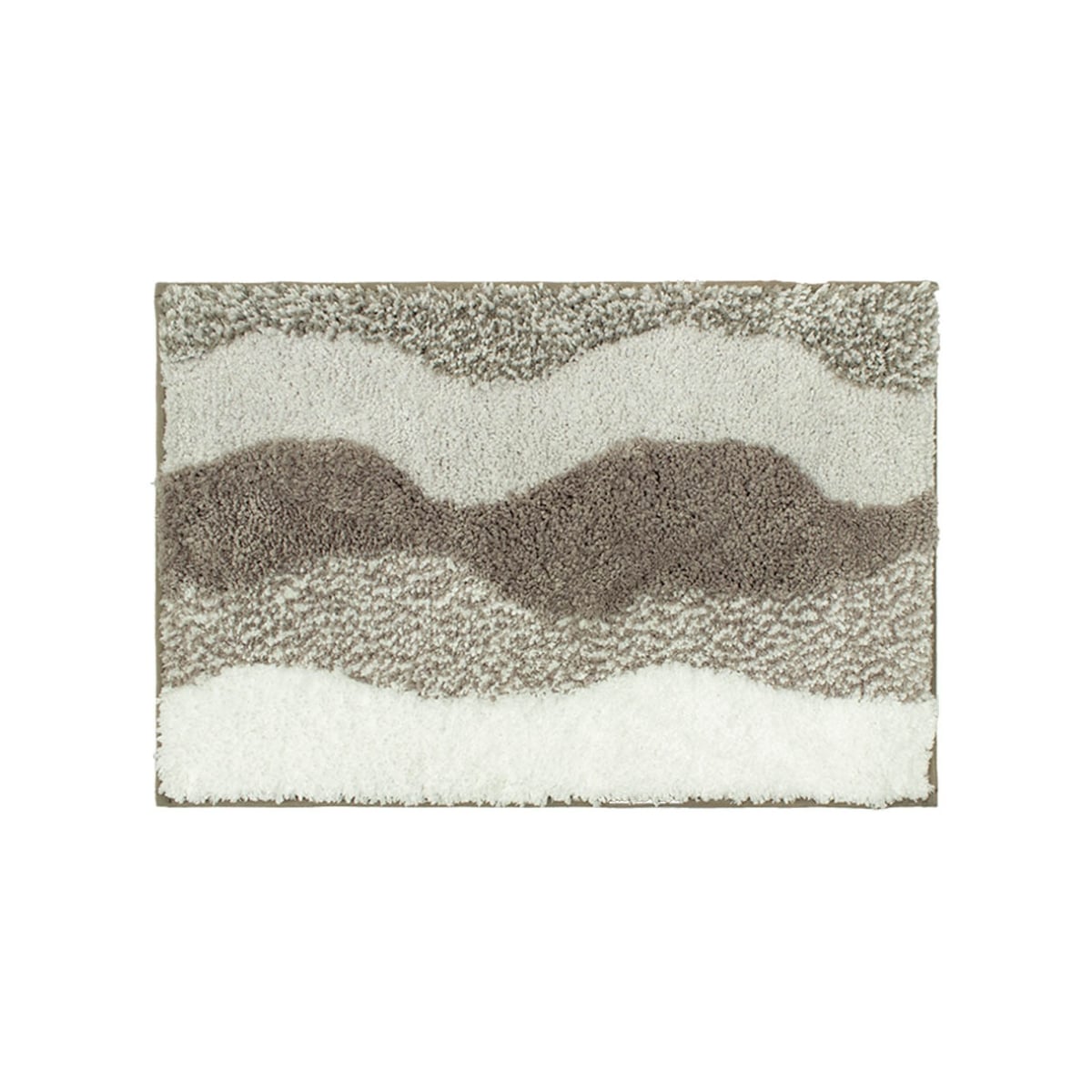 Tapete de baño waves gris