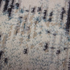 Tapete decorativo Aqualight azul/gris, alfombra moderna de polipropileno con diseño elegante ideal para sala o recámara