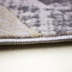 Tapete Aqua Silk formas beige 160x230 cm con textura tipo seda y diseño elegante que aporta sofisticación a espacios interiores
