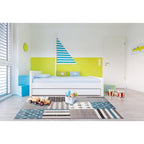 Tapete Colours Kids Patch 120x170 cm con diseño colorido y textura suave ideal para espacios infantiles llenos de vida