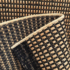 Tapete Grace 9762 beige/negro 200x290 cm con contraste elegante y diseño contemporáneo que aporta personalidad a salas o comedores