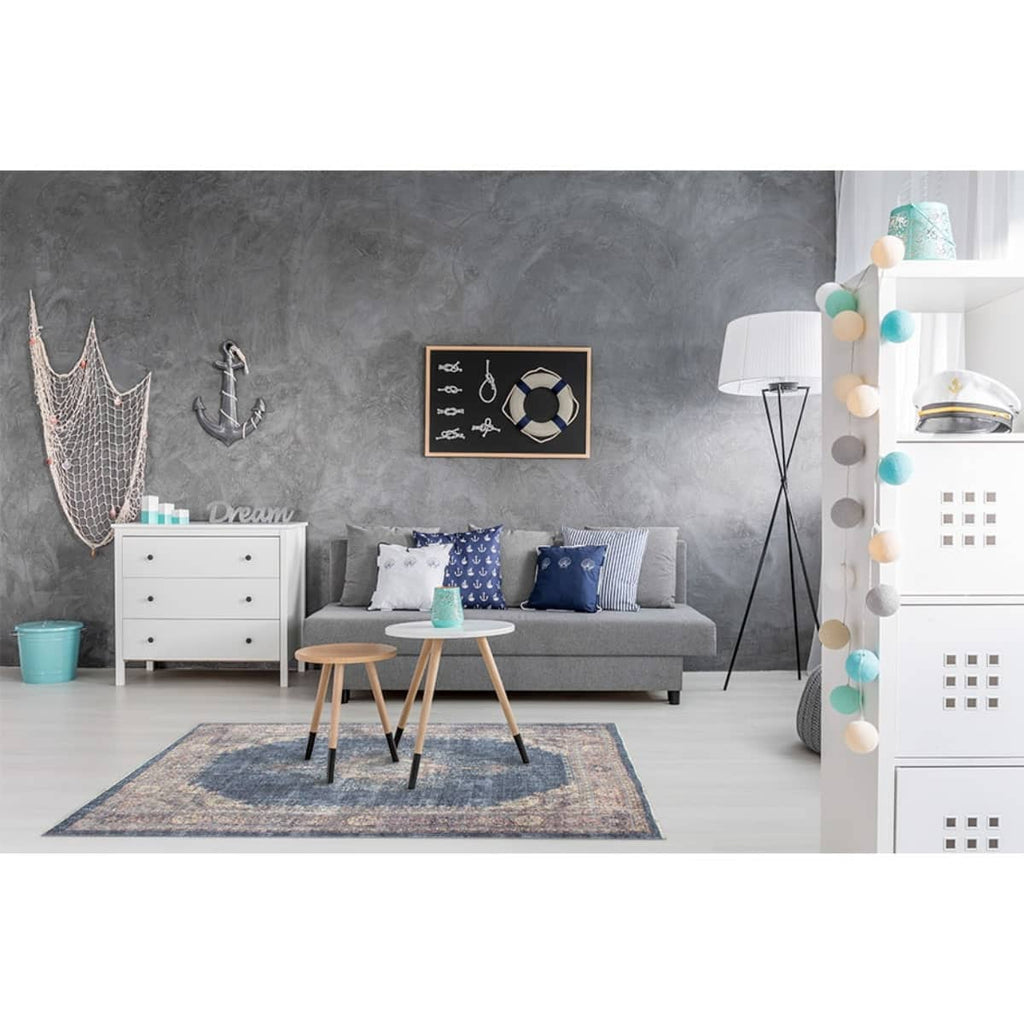 Tapete decorativo paris 9054 medallon azul (6)