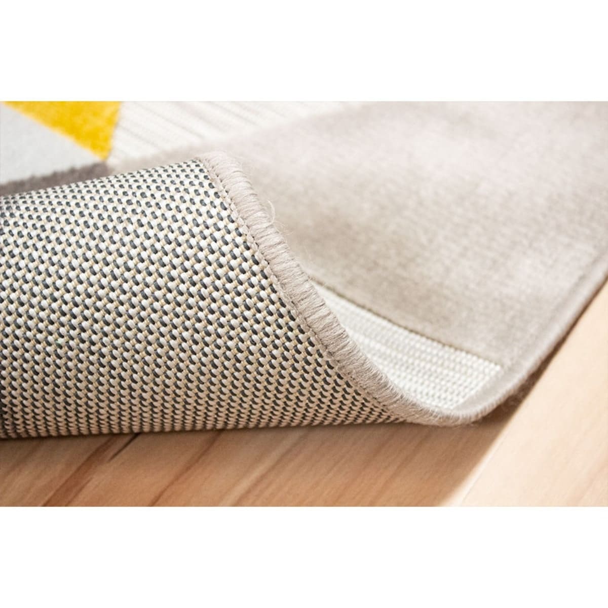 Tapete decorativo shift triangulos amarillo (5)