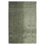 Tapete Shaggy Touch lavable verde 120x170 cm con textura suave y diseño contemporáneo ideal para sala o recámara en espacios modernos