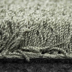 Tapete Shaggy Touch lavable verde 120x170 cm con textura suave y diseño contemporáneo ideal para sala o recámara en espacios modernos