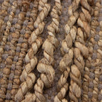 Tapete Yute Marigold líneas con textura natural y diseño contemporáneo ideal para sala o recámara en espacios modernos