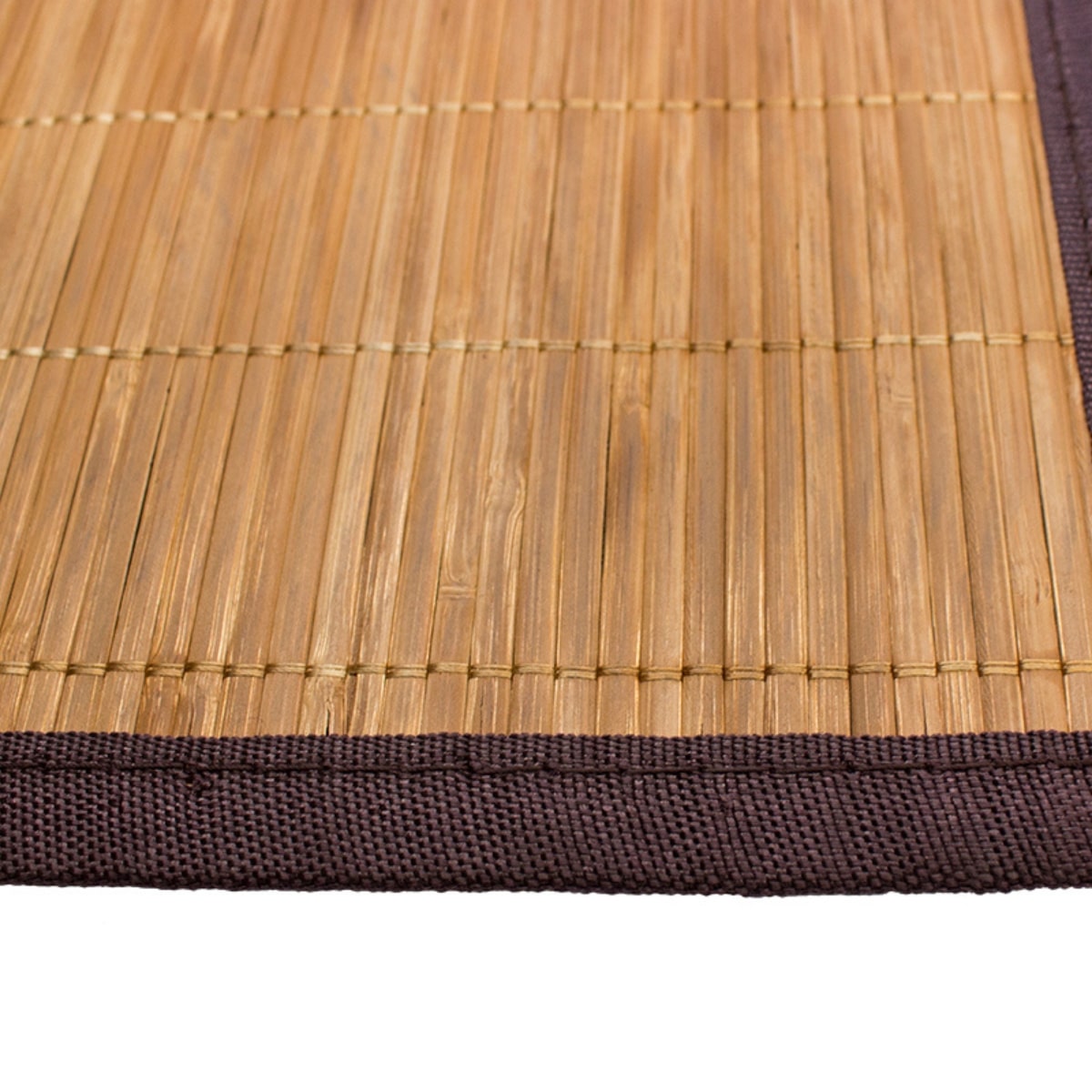 Tapete Decorativo Estera Bamboo Slim Chocolate 120x165 cm