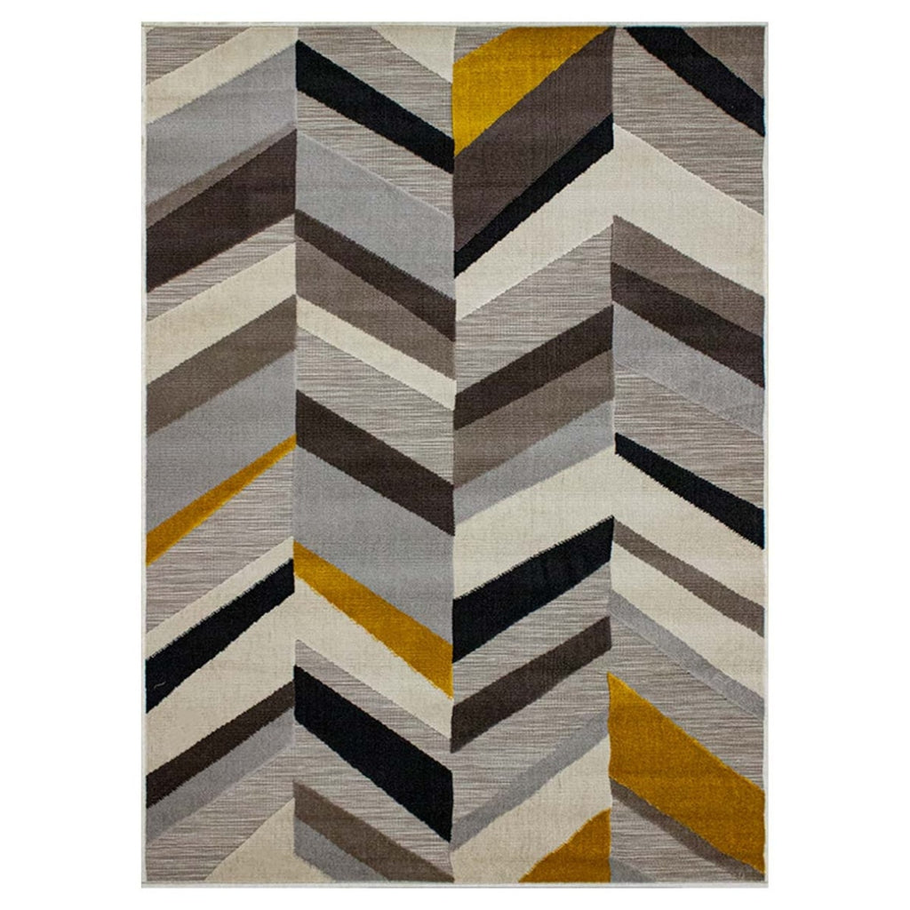 Tapete Decorativo Shift Líneas Amarillo (pieza única) 200x290 cm