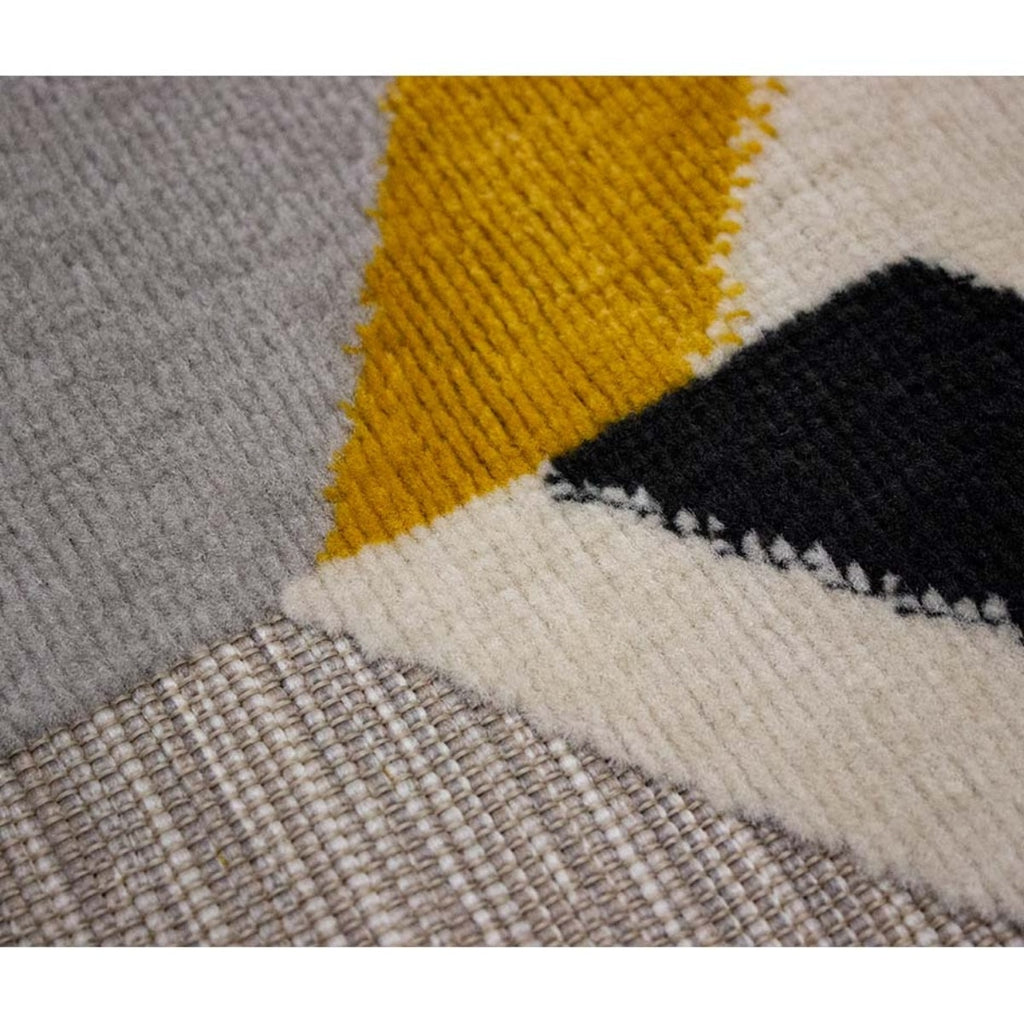 Tapete Decorativo Shift Líneas Amarillo (pieza única) 200x290 cm