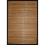 Tapete Decorativo Estera Bamboo Slim Negro 40X60 Cm
