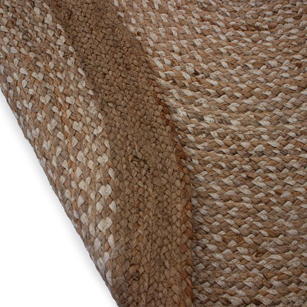 Tepete decorativo redondo peony beige (4)