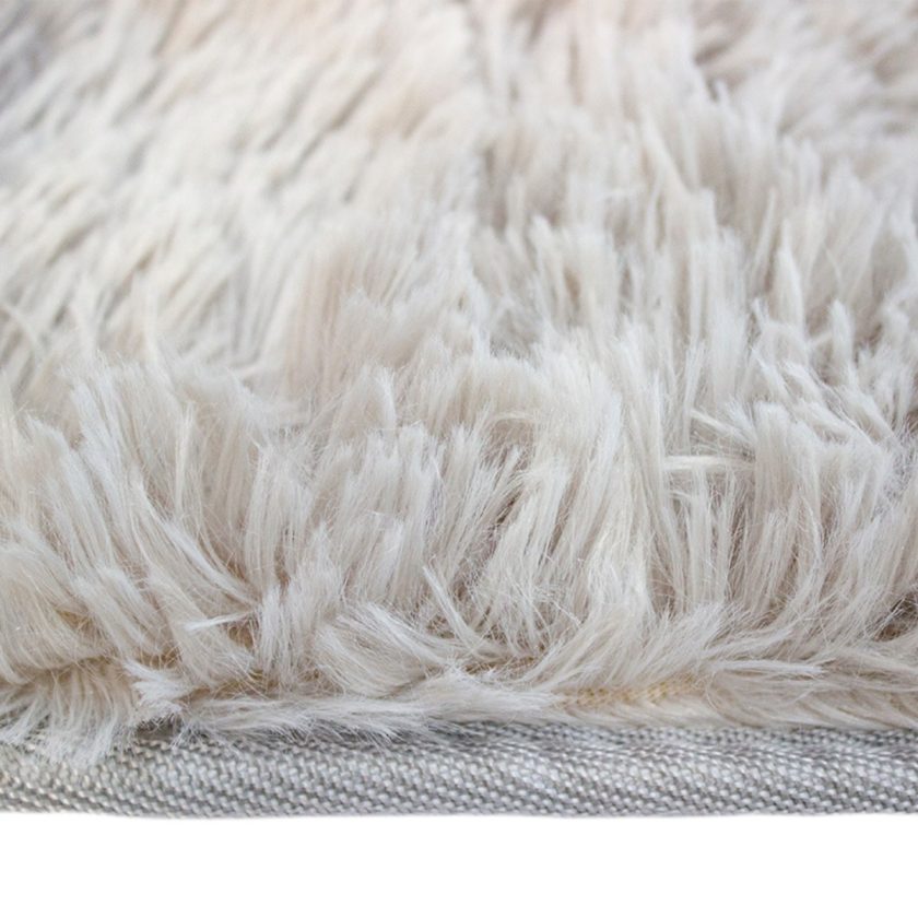 Tapete decorativo shaggy bengali gris (3) min