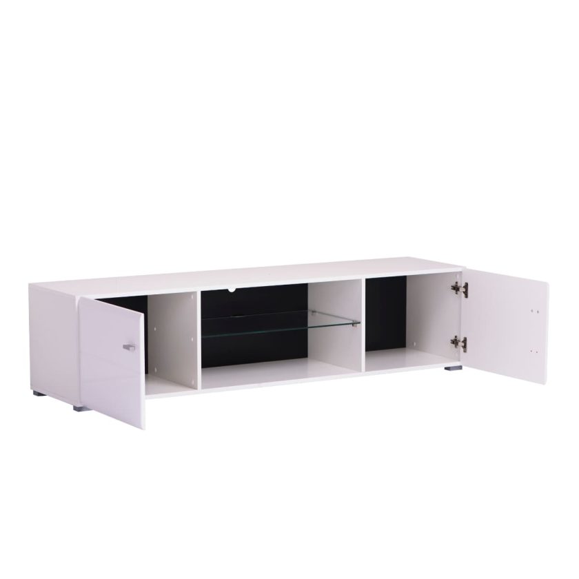 Mesa De Tv Toledo Blanco (2)