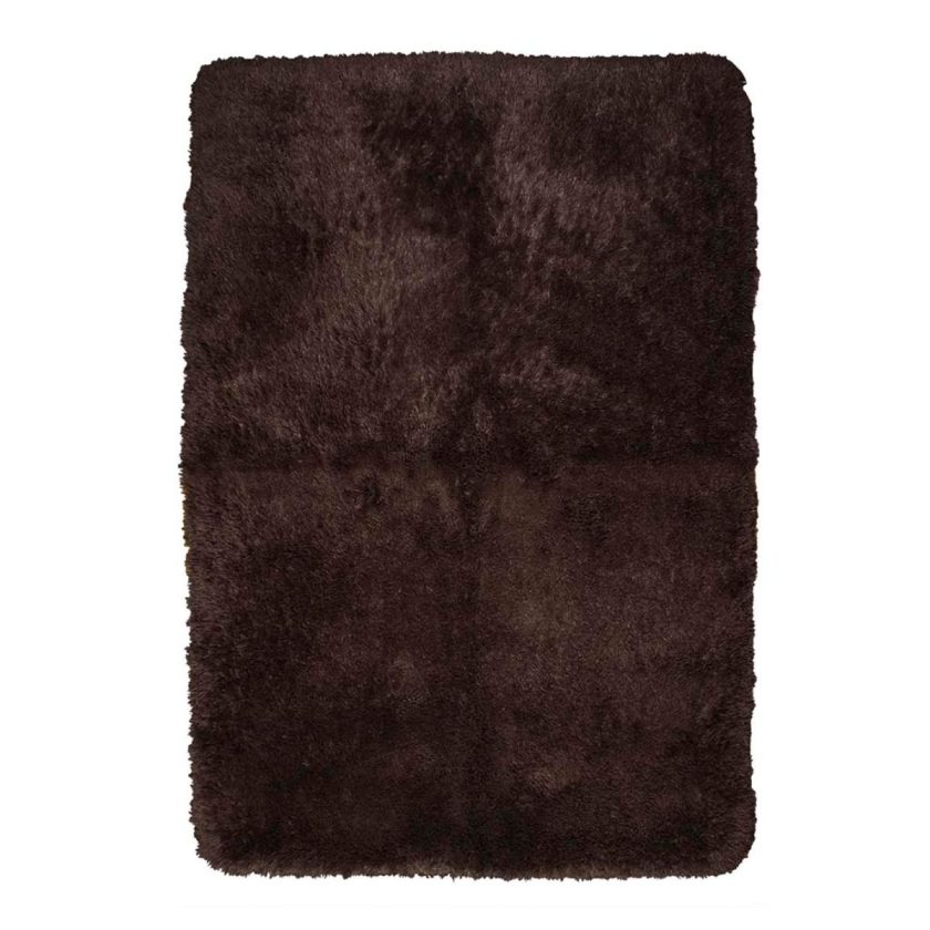 Tapete Decorativo Shaggy Bengali 160×230 Cm Color Chocolate (1)