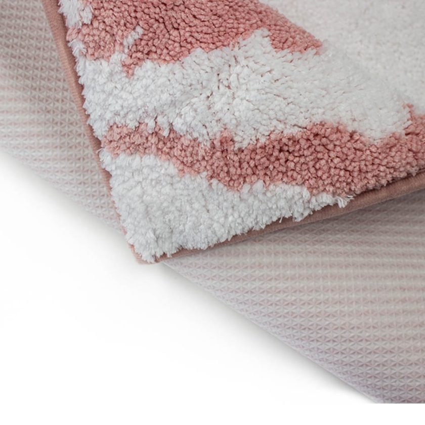 Tapete marble bath mat 40x60 cm pink (4)