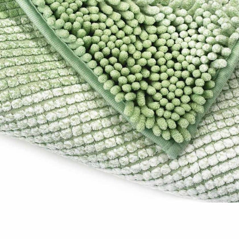 Tapete shaggy ombre verde 40x60 cm (2)