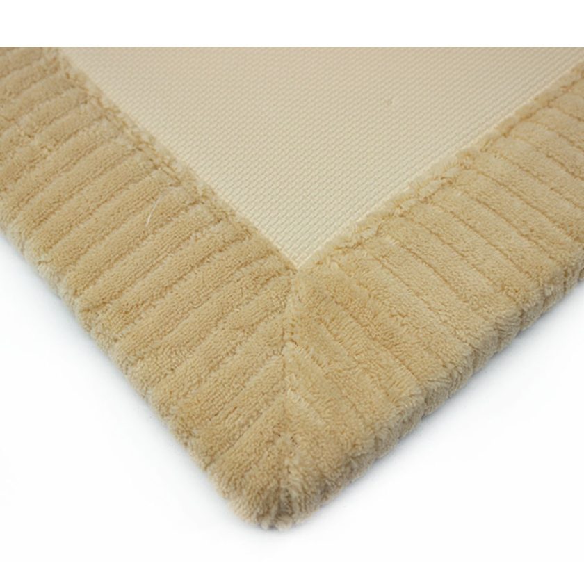 Frame bath mat beige 40x60 cm (2)