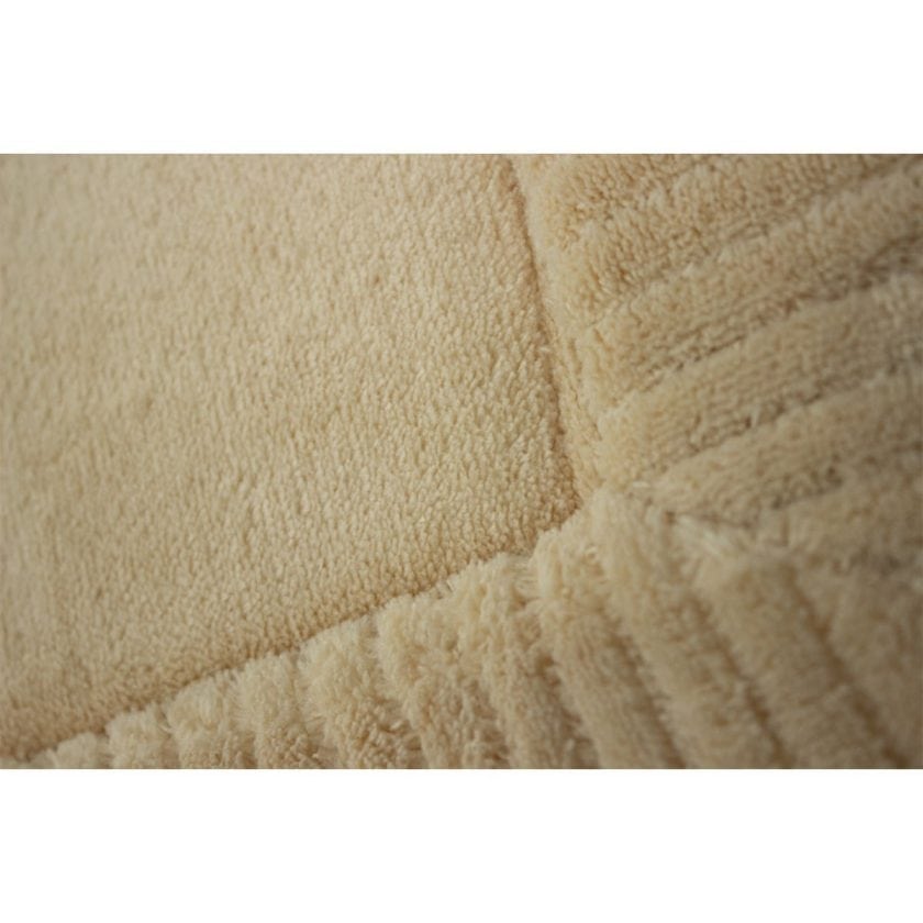 Frame bath mat beige 40x60 cm (4)