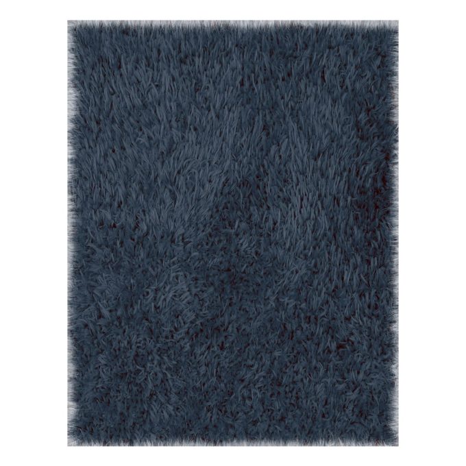 Tapete decorativo oslo shagg 120x170 cm azul (2)