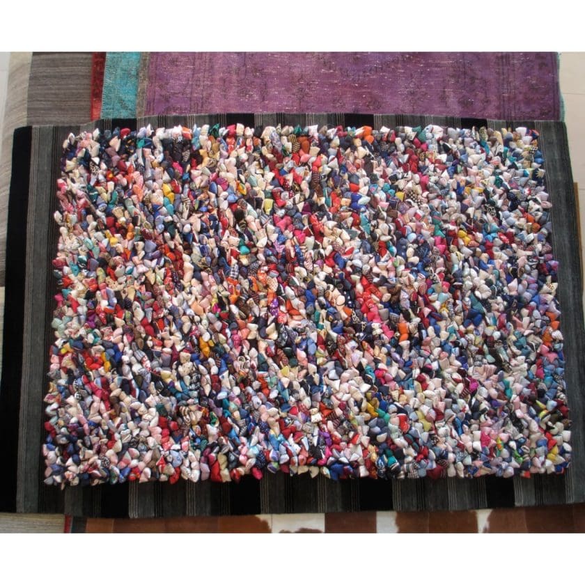 Tapete decorativo shaggy tie multi 140x200 cm (4)