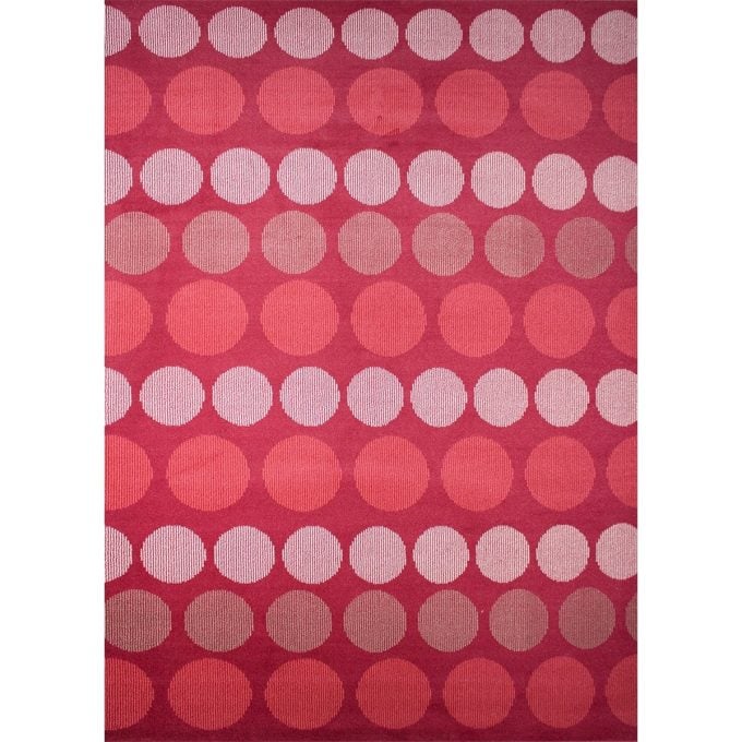 Tapete decorativo star circulos rojo (2)