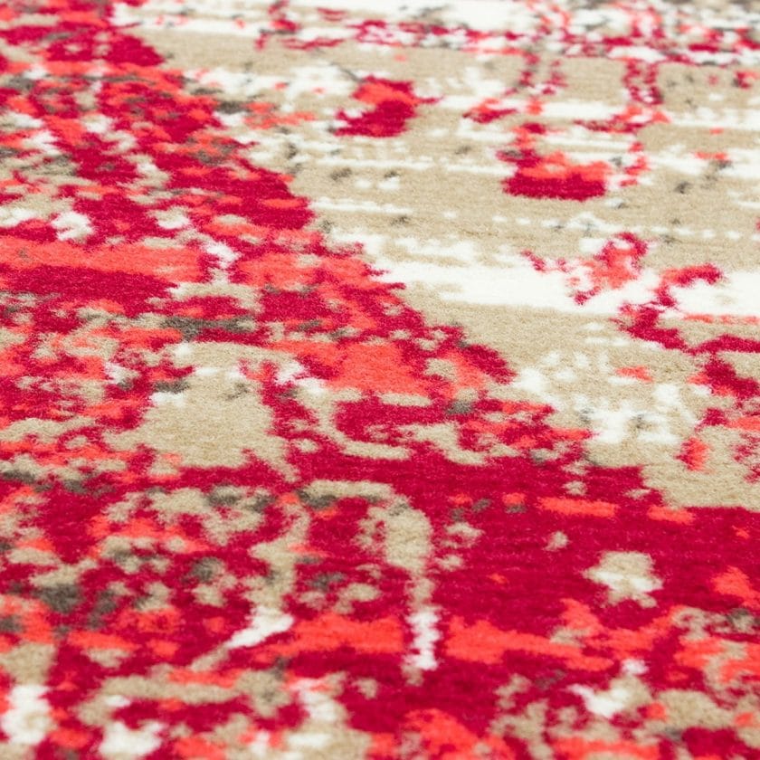 Tapete decorativo star patch rojo (1)