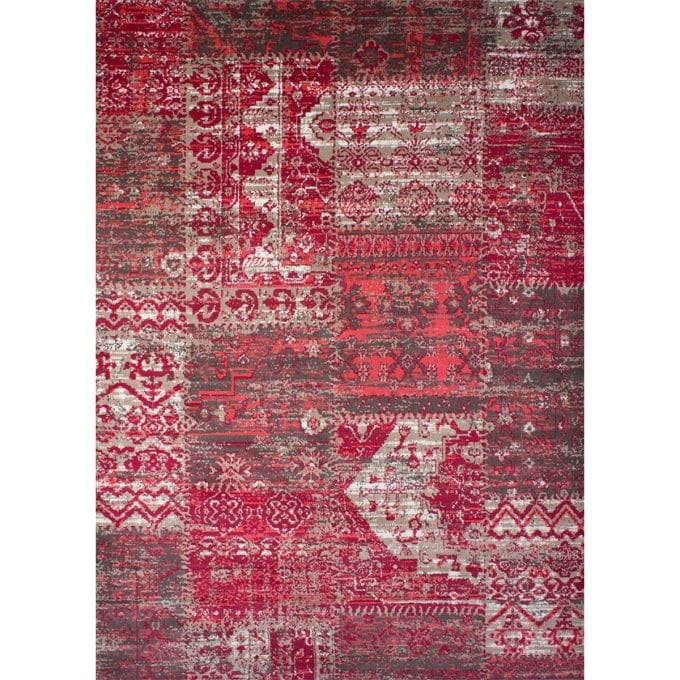 Tapete decorativo star patch rojo (2)