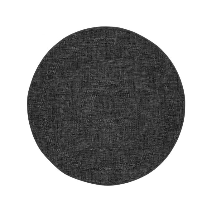 Tapete decorativo timber round anthracite 160 cm (1)