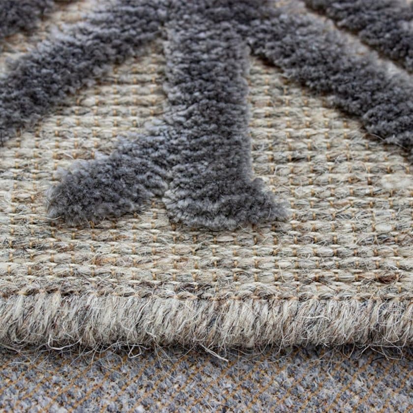 Tapete decorativo wool silver (1)