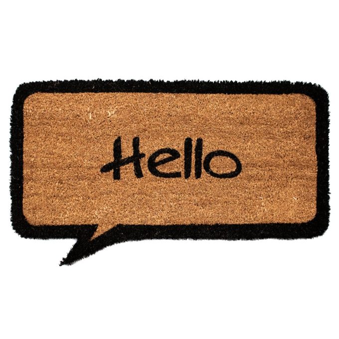 Coco design shape hello 40x70 cm (1)