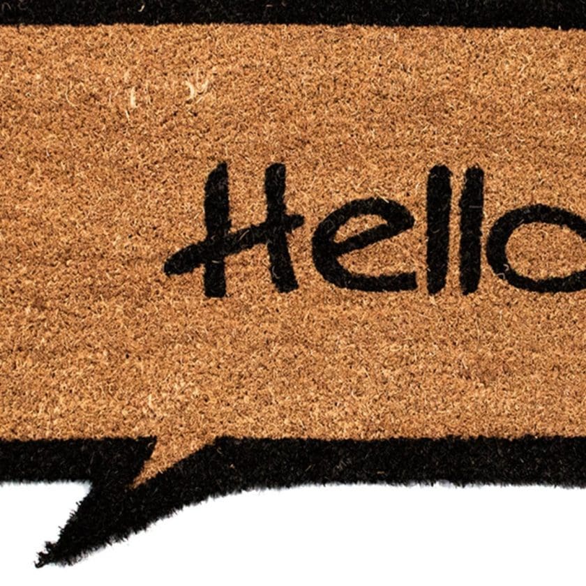 Coco design shape hello 40x70 cm (2)
