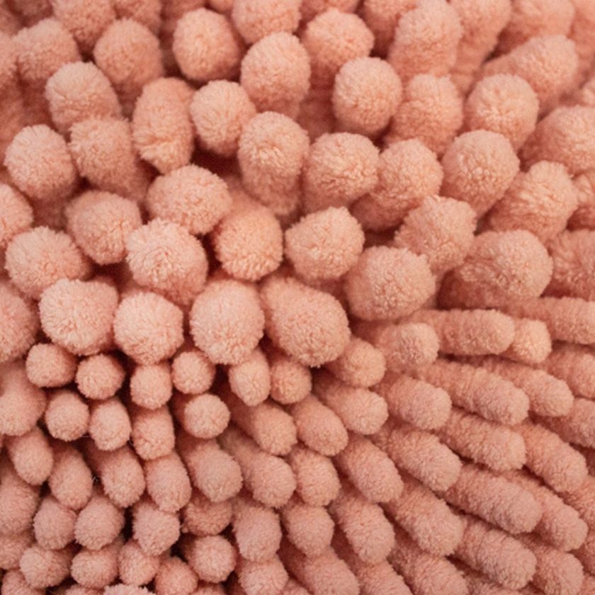 Tapete de baÑo chenille bath math 40x60 cm rosa (1)